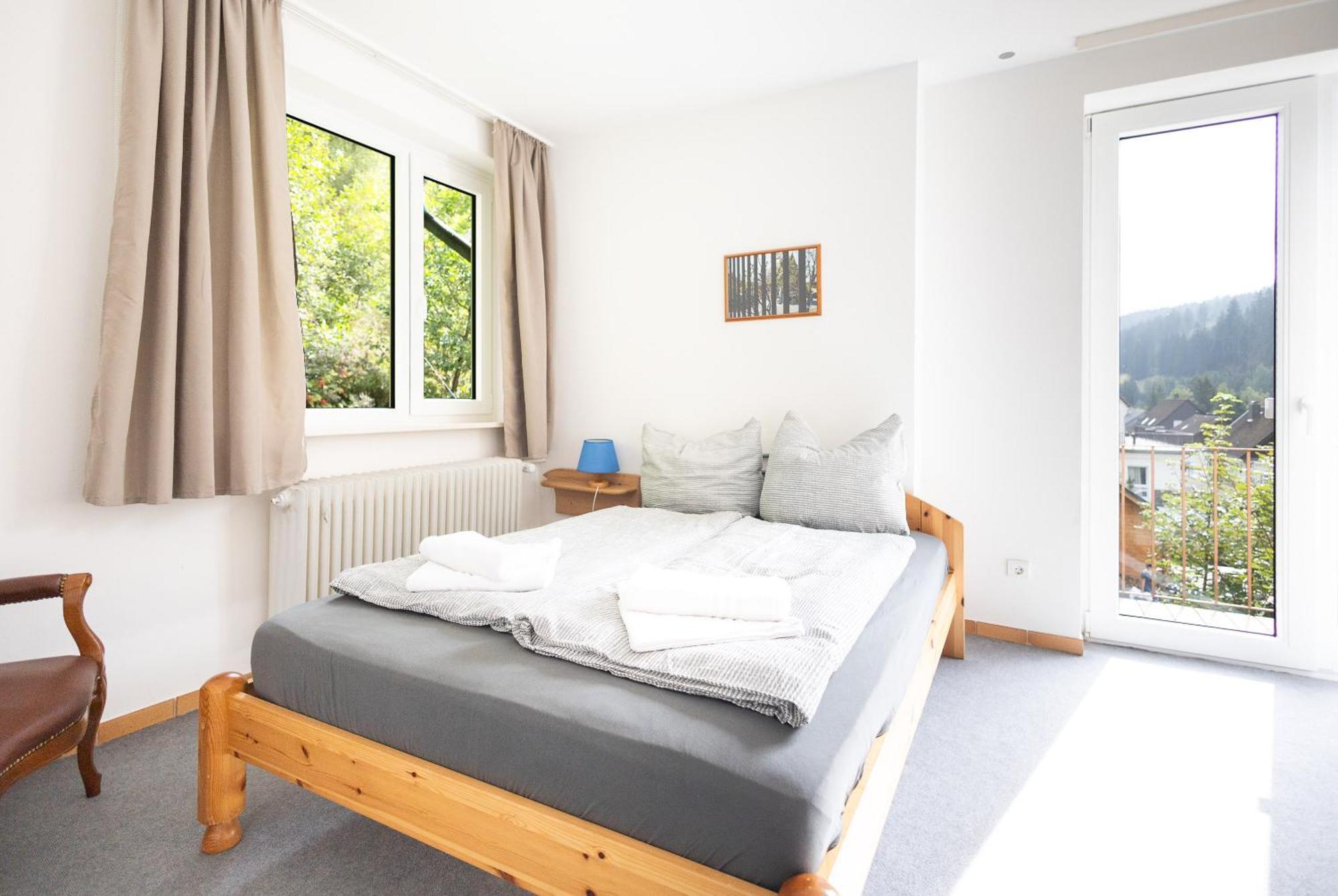 Apartmenthaus Am Waldrand- Kueche - Fruehstueck - Balkon Wildemann Zewnętrze zdjęcie