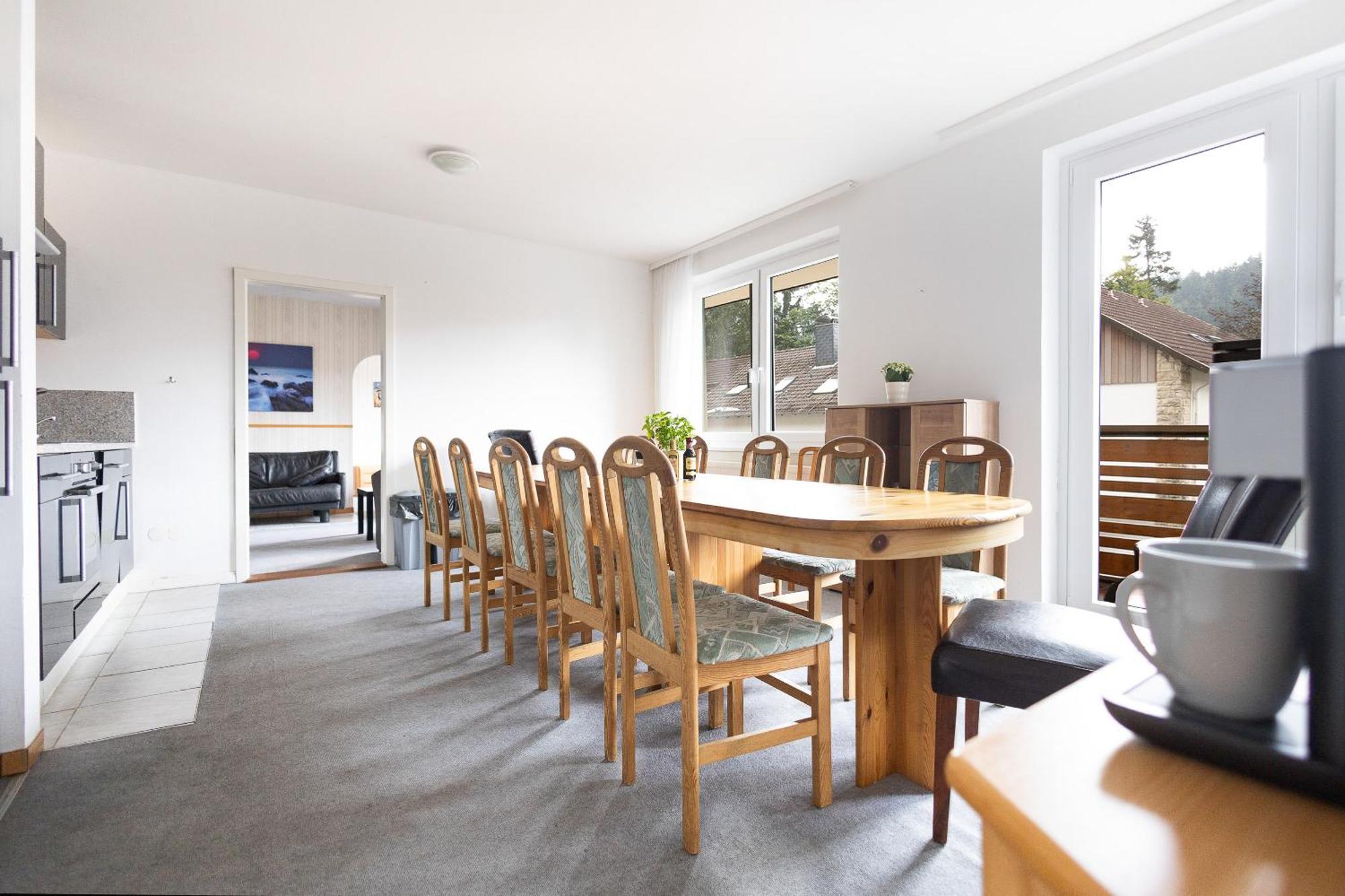 Apartmenthaus Am Waldrand- Kueche - Fruehstueck - Balkon Wildemann Zewnętrze zdjęcie