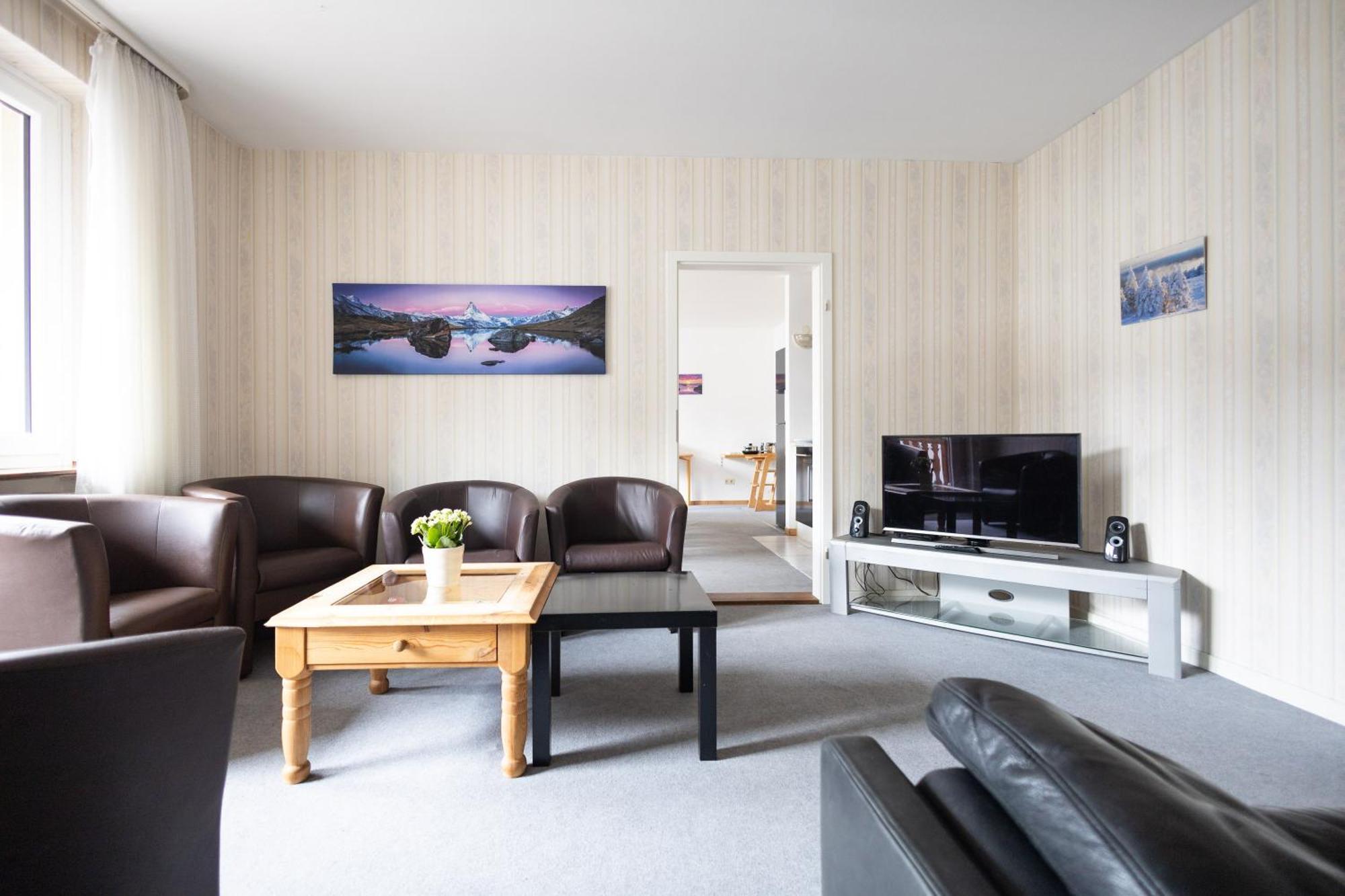 Apartmenthaus Am Waldrand- Kueche - Fruehstueck - Balkon Wildemann Zewnętrze zdjęcie