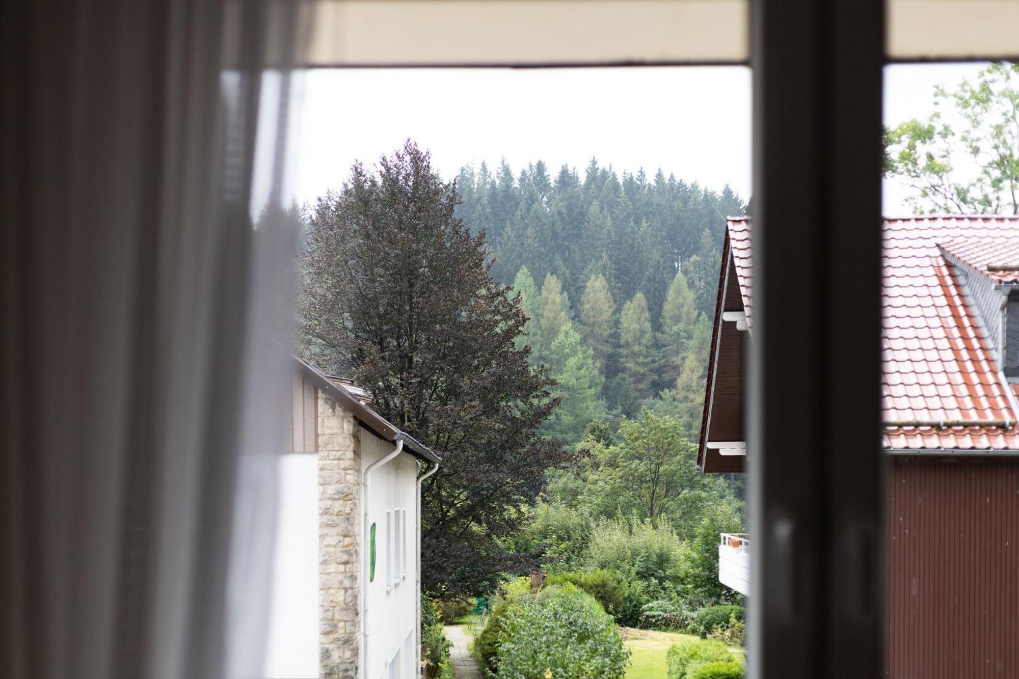 Apartmenthaus Am Waldrand- Kueche - Fruehstueck - Balkon Wildemann Zewnętrze zdjęcie