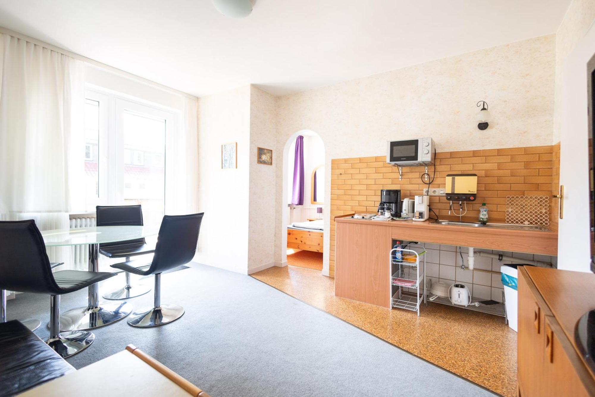 Apartmenthaus Am Waldrand- Kueche - Fruehstueck - Balkon Wildemann Zewnętrze zdjęcie