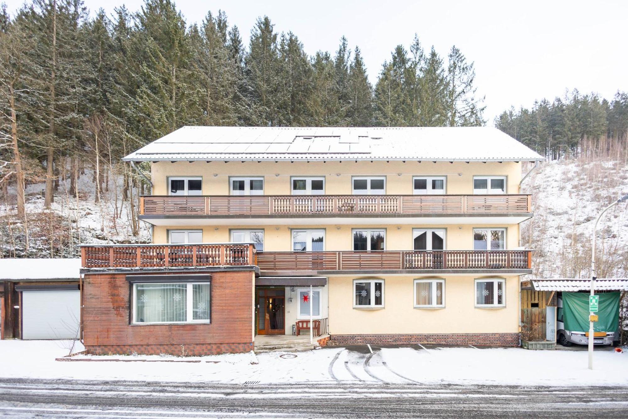 Apartmenthaus Am Waldrand- Kueche - Fruehstueck - Balkon Wildemann Zewnętrze zdjęcie